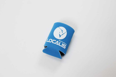 Localis Logo on Koozie